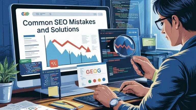 common seo mistakes and solutions