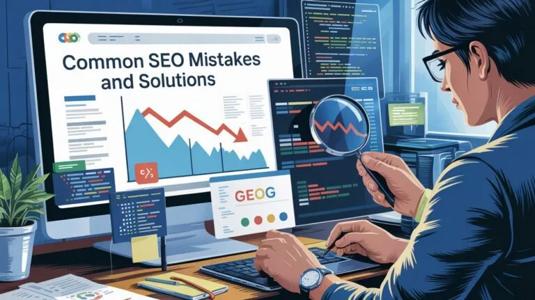 common seo mistakes and solutions